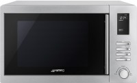 Photos - Microwave Smeg MOE25X stainless steel