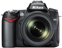 Photos - Camera Nikon D90  kit 50