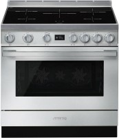 Photos - Cooker Smeg CPF9IPX stainless steel