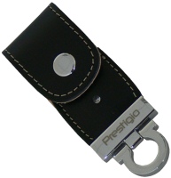 Photos - USB Flash Drive Prestigio Leather Data Flash 2 GB