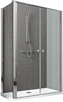 Photos - Shower Enclosure Radaway Eos II DWD+S 80x75 right