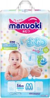 Photos - Nappies Manuoki Diapers M / 56 pcs 