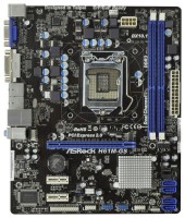 Photos - Motherboard ASRock H61M-GS 