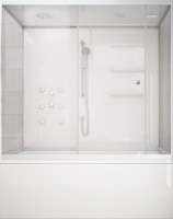 Photos - Shower Enclosure AM-PM Sense 170 W75B-170-085WTA 170x85 not angular