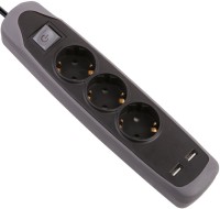 Photos - Surge Protector / Extension Lead Electraline 62150 