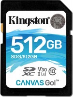 Photos - Memory Card Kingston SD Canvas Go! 512 GB