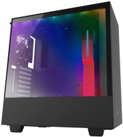 Photos - Computer Case NZXT H500i red