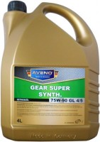 Photos - Gear Oil Aveno Gear Super Synth 75W-90 4 L
