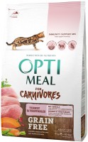 Photos - Cat Food Optimeal Adult Turkey And Vegetables  4 kg