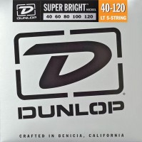 Strings Dunlop Super Bright Nickel Wound 5-String Bass 40-120 