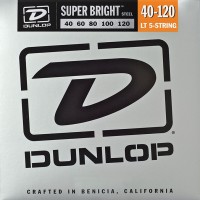 Photos - Strings Dunlop Super Bright 5-String Steel Bass 40-120 