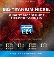 Photos - Strings EBS Titanium Nickel 5-String 45-125 