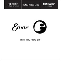 Photos - Strings Elixir Electric Nanoweb Nickel Plated Steel Single 24 