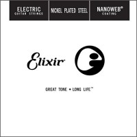 Photos - Strings Elixir Electric Nanoweb Nickel Plated Steel Single 38 