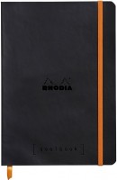 Photos - Notebook Rhodia Squared Goalbook A5 Black 