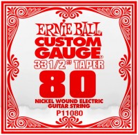 Photos - Strings Ernie Ball Single Nickel Wound Long Bass 80 