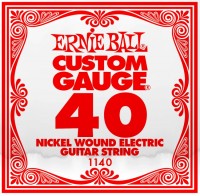 Photos - Strings Ernie Ball Single Nickel Wound 40 
