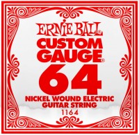 Photos - Strings Ernie Ball Single Nickel Wound 64 
