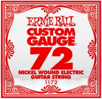 Photos - Strings Ernie Ball Single Nickel Wound 72 