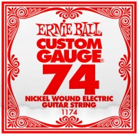 Photos - Strings Ernie Ball Single Nickel Wound 74 
