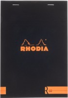 Photos - Notebook Rhodia Ruled Pad №16 Black 