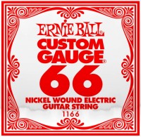 Photos - Strings Ernie Ball Single Nickel Wound 66 