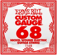 Photos - Strings Ernie Ball Single Nickel Wound 68 