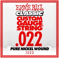 Photos - Strings Ernie Ball Single Pure Nickel Wound 22
