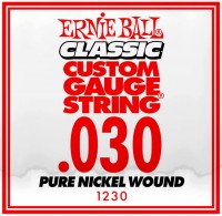 Photos - Strings Ernie Ball Single Pure Nickel Wound 30