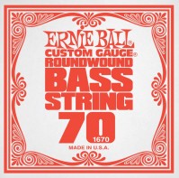 Photos - Strings Ernie Ball Single Nickel Wound Bass 70 