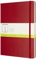 Photos - Notebook Moleskine Plain Notebook Extra Large Red 