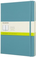 Photos - Notebook Moleskine Plain Notebook Extra Large Turquoise 