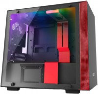 Photos - Computer Case NZXT H200i red
