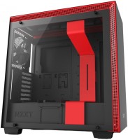 Photos - Computer Case NZXT H700 red