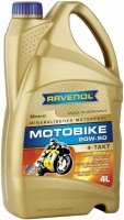 Photos - Engine Oil Ravenol Motobike 4-T Mineral 20W-50 4 L