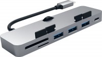 Photos - Card Reader / USB Hub Satechi Aluminum Type-C Clamp Hub Pro 
