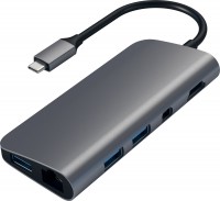 Photos - Card Reader / USB Hub Satechi Aluminum Type-C Multimedia Adapter 