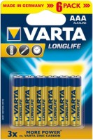 Photos - Battery Varta Longlife  6xAAA