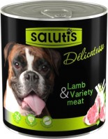 Photos - Dog Food Salutis Delicatesse Lamb/Variety Meat 0.36 kg 