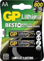 Photos - Battery GP Lithium 2xAA 