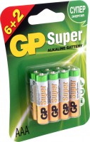 Photos - Battery GP Super Alkaline  8xAAA
