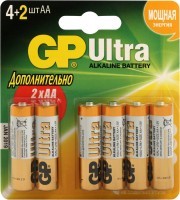 Photos - Battery GP Ultra Alkaline  6xAA