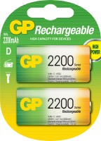 Photos - Battery GP Rechargeable 2xD 2200 mAh 