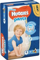 Photos - Nappies Huggies Pants Boy 4 / 36 pcs 
