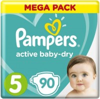 Photos - Nappies Pampers Active Baby-Dry 5 / 90 pcs 