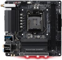 Photos - Motherboard ASRock Z390 Phantom Gaming-ITX/ac 