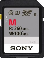 Memory Card Sony SD SF-M Series UHS-II 256 GB