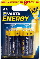 Photos - Battery Varta Energy  6xAA