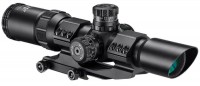Sight Barska SWAT-AR Tactical 1-4x28 IR Mil-Dot R/G 