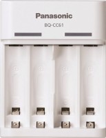 Photos - Battery Charger Panasonic Basic USB Charger + Eneloop 4xAA 1900 mAh 